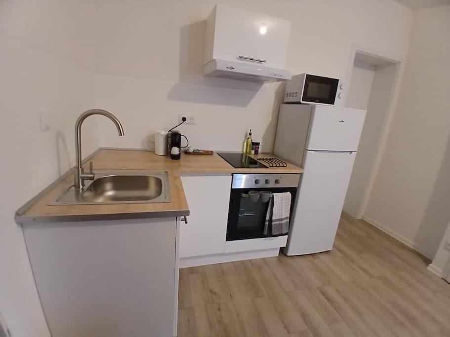 Appartement F1 Orchidee Mulhouse Bagian luar foto
