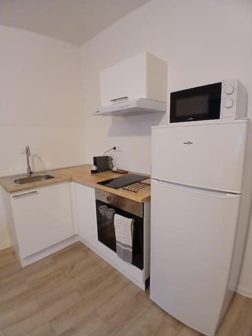 Appartement F1 Orchidee Mulhouse Bagian luar foto